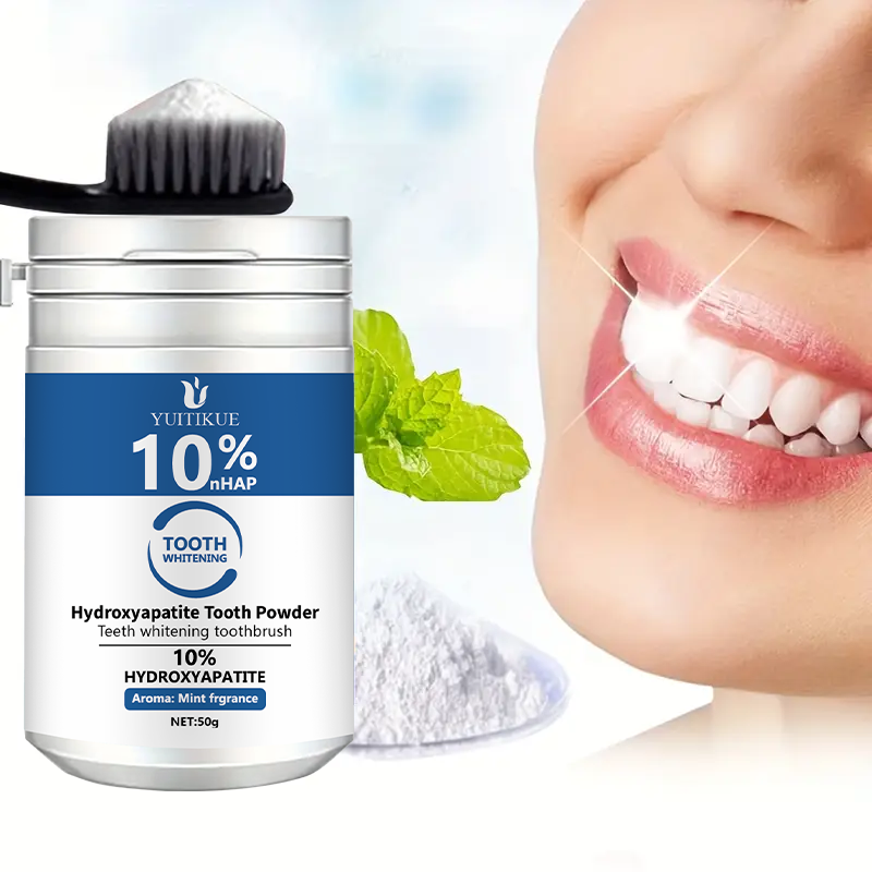 Teeth Whitening Ingredients - YUTIKUE 10% nHAP Proszek do Zębów