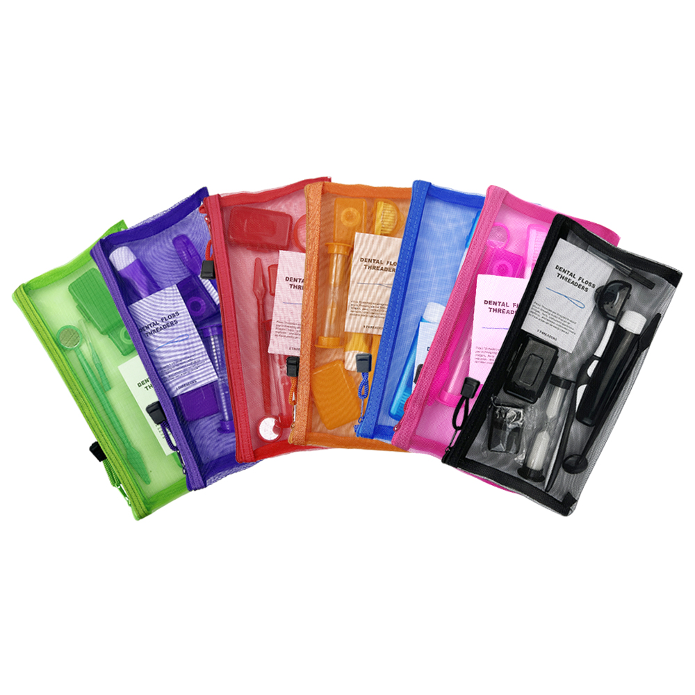 Teeth Whitening Brush - 8 sztuk/zestaw zestaw szczoteczek ortodontycznych do