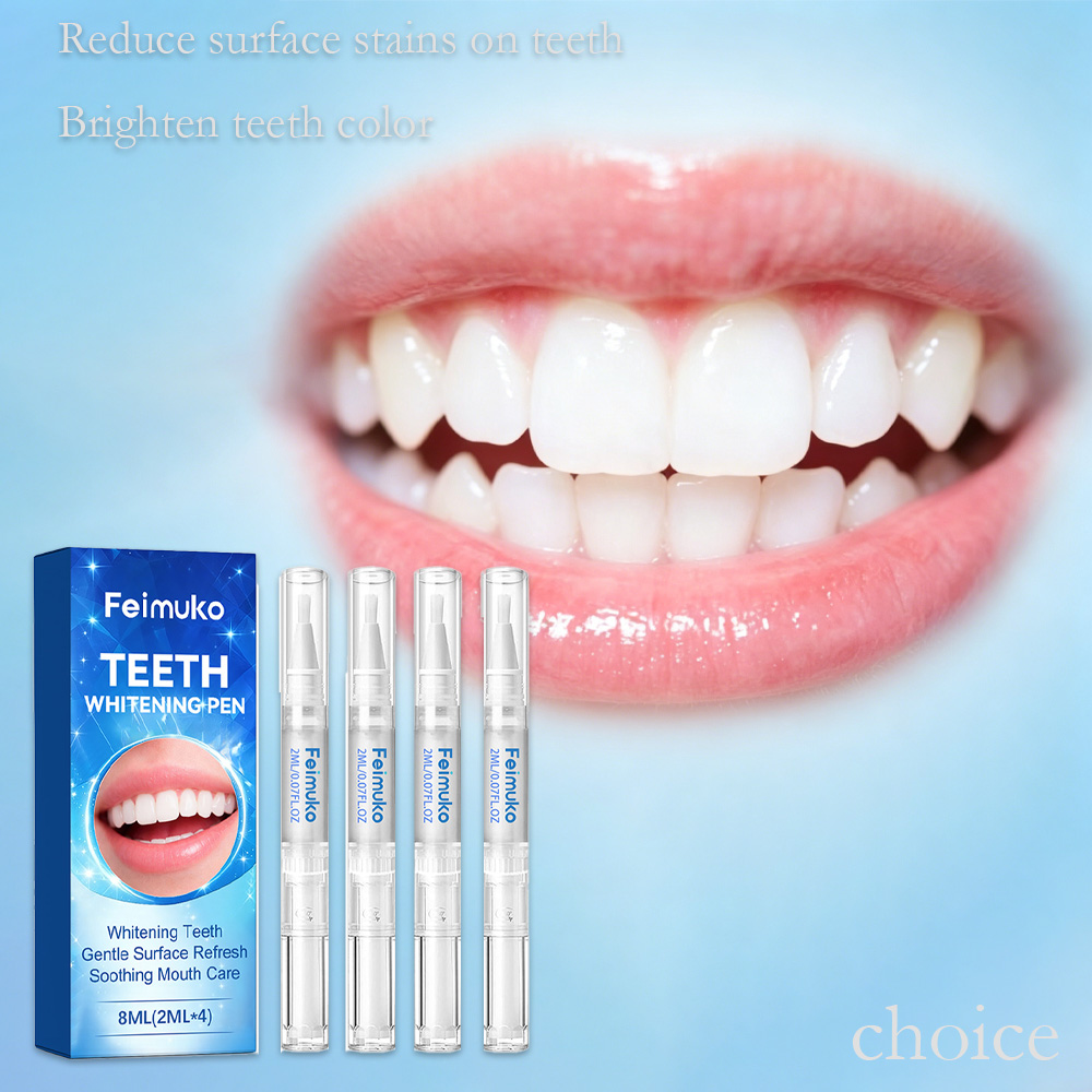 Teeth Whitening Gel Pen - Feimuko 8ml Żelowy długopis do zębów