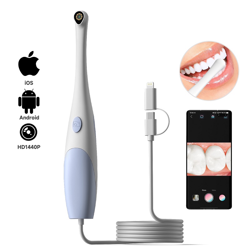 Teeth Whitening Video - Kamera endoskopowa do inspekcji jamy ustnej