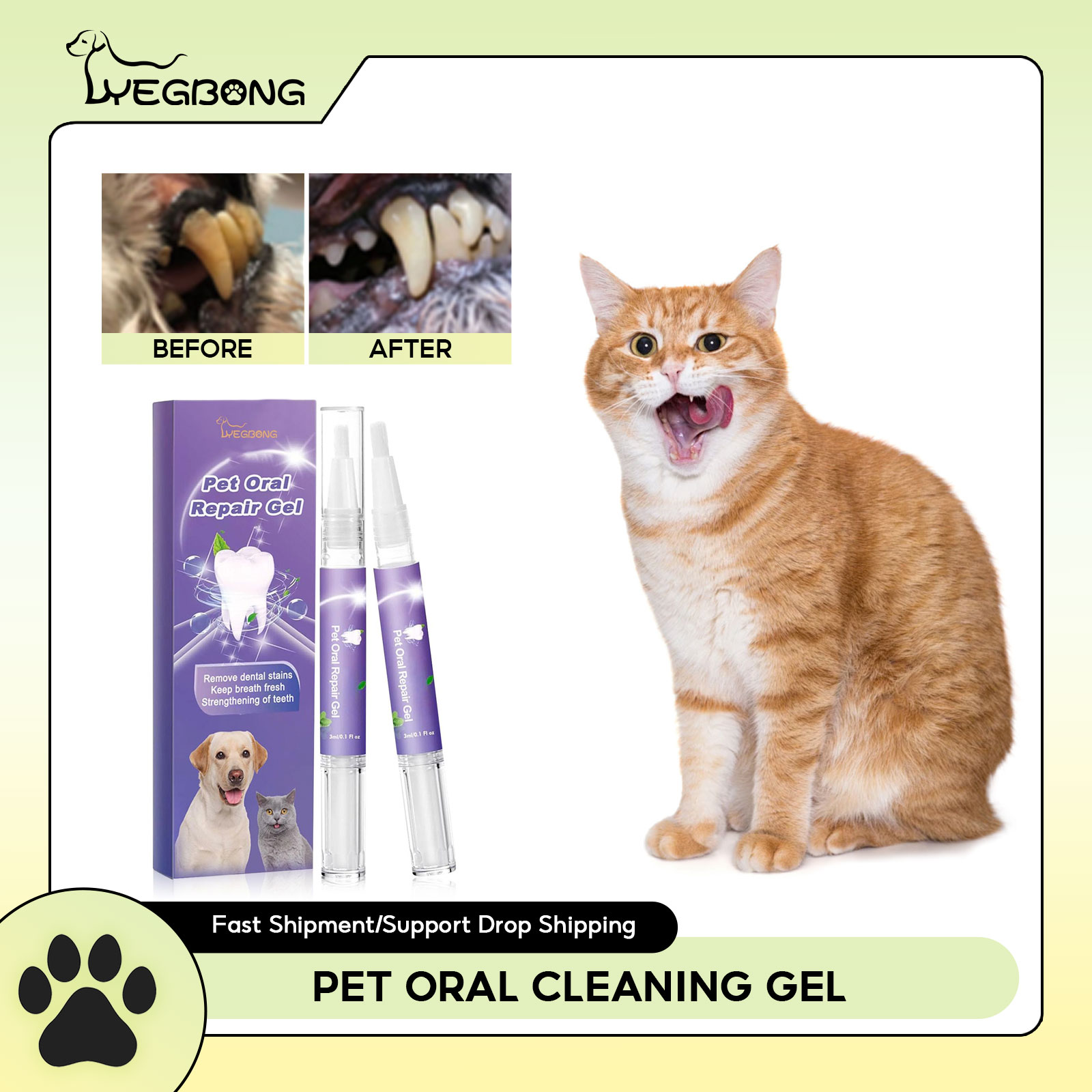 Teeth Whitening With Peroxide - Żel do naprawy jamy ustnej dla