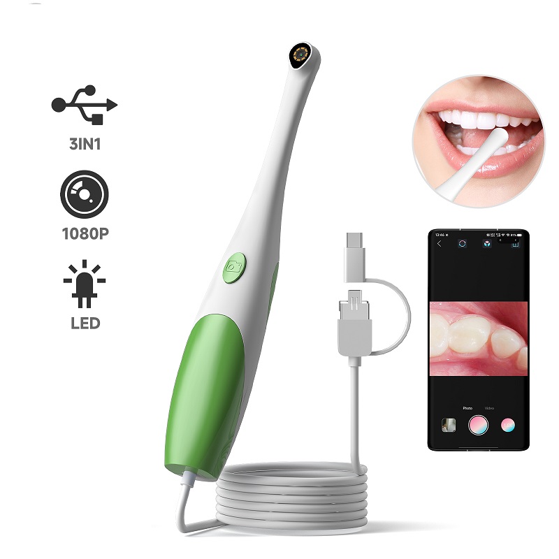 Teeth Whitening Video - Kamera stomatologiczna TYPE-C 3w1 USB z