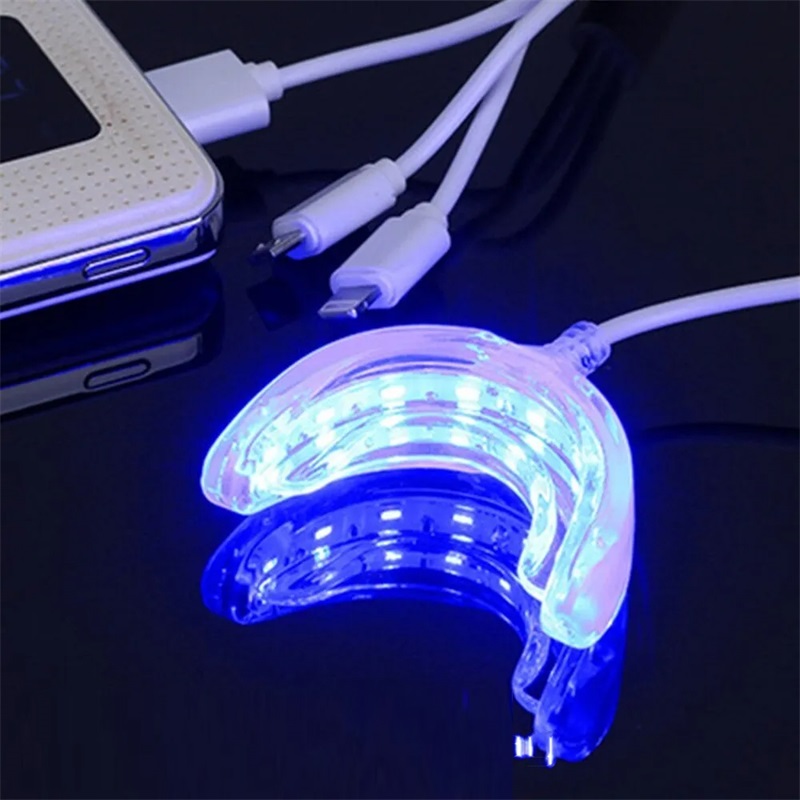 Teeth Whitening Led Kit - Akcelerator do wybielania zębów Inteligentne niebieskie