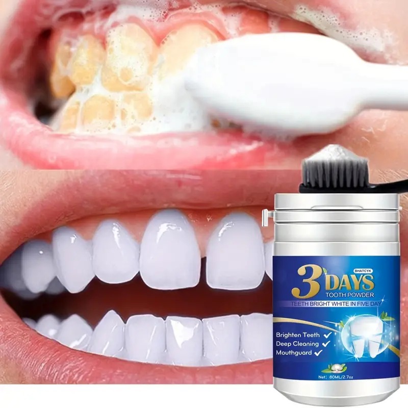 Teeth Whitening Ingredients - 1 szt. Proszek do wybielania zębów,