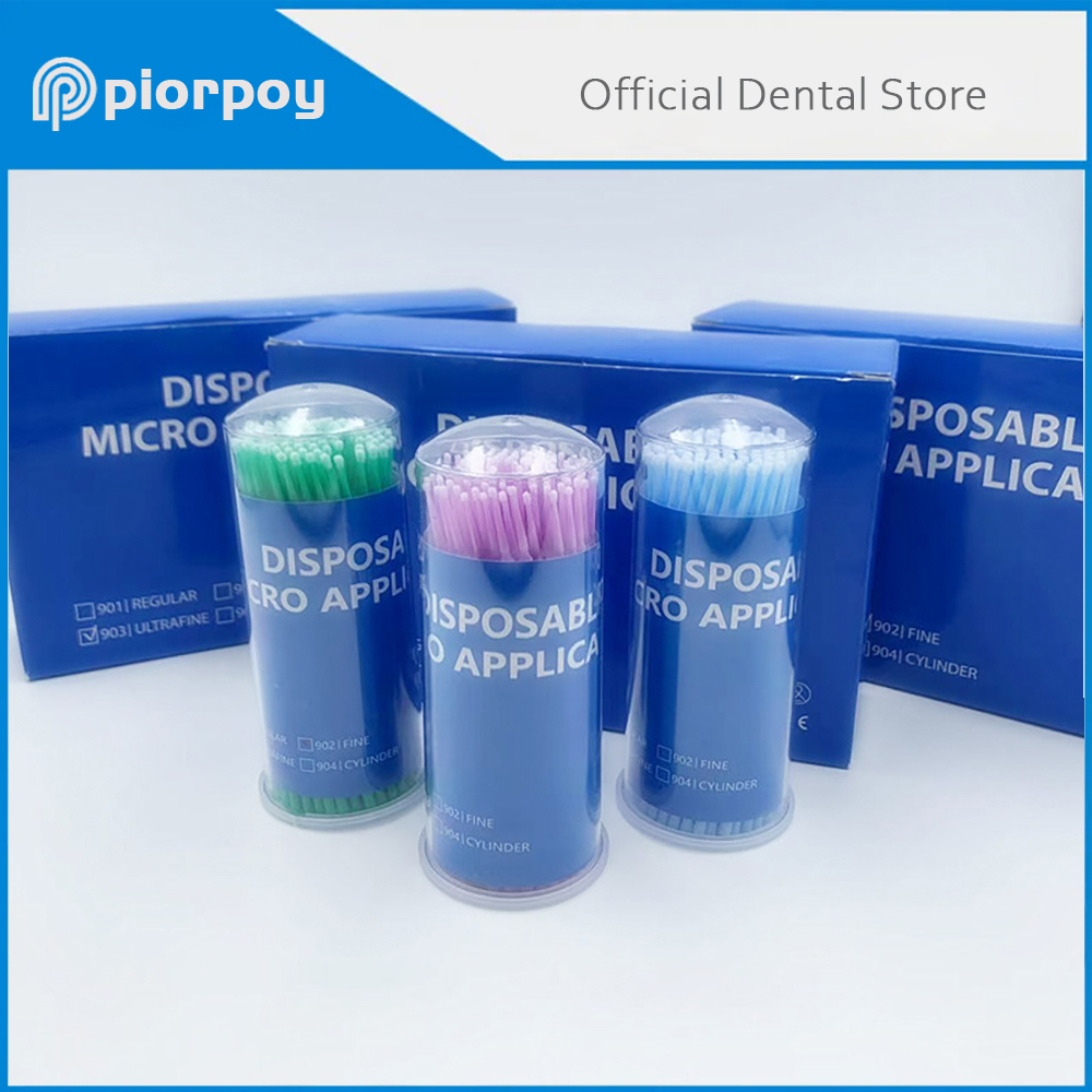 PIORPOY100 sztuk/butelka Denta – Teeth Whitening Brush recenzja i cena