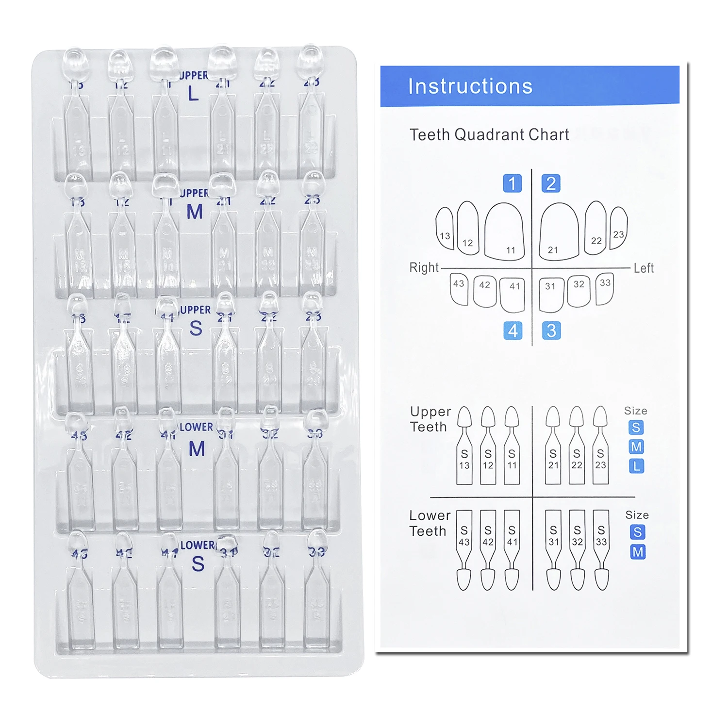 32 sztuk/zestaw zestaw form do – Teeth Whitening Light Kit recenzja i cena