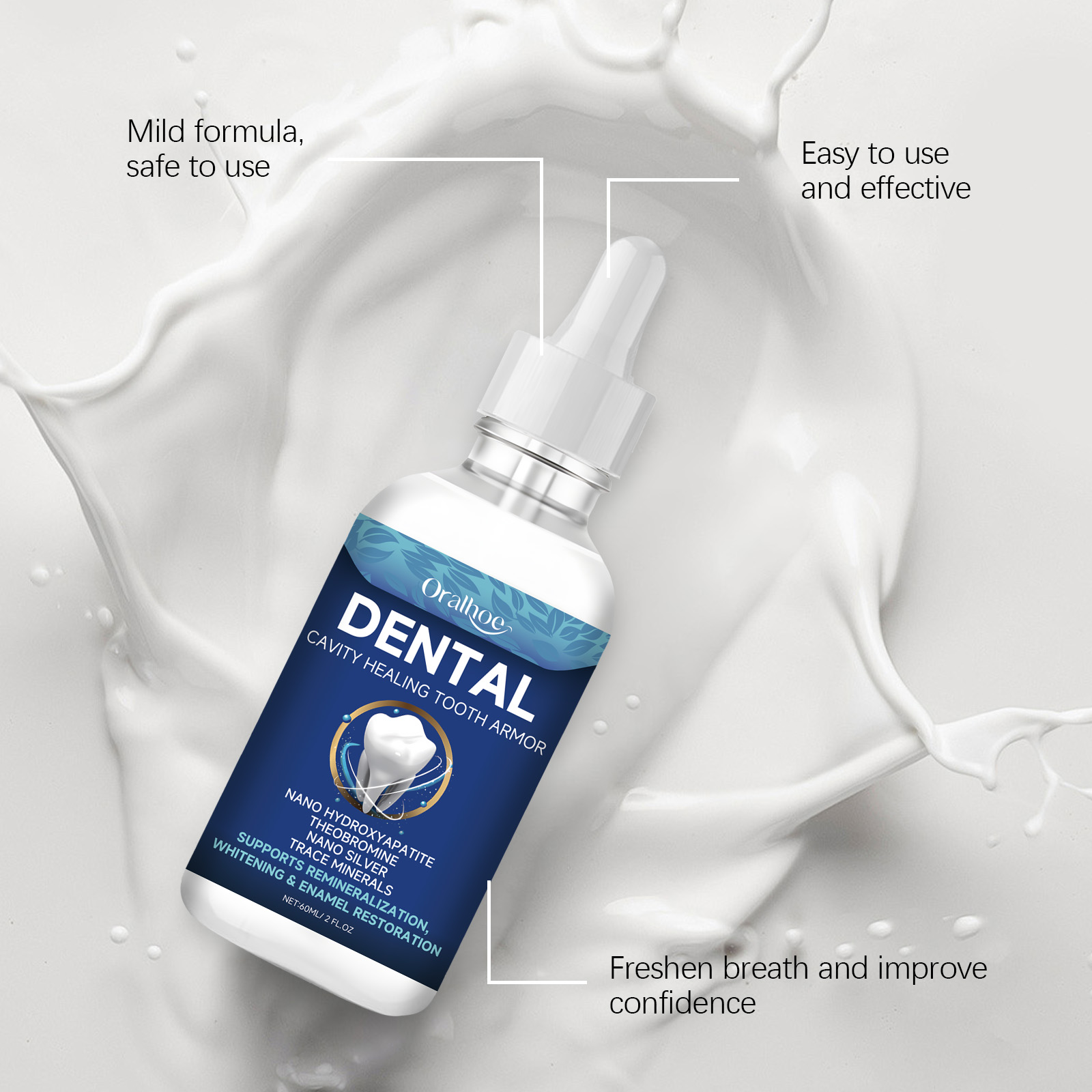 Serum do wybielania zębów Oral – Teeth Whitening Naturally recenzja i cena