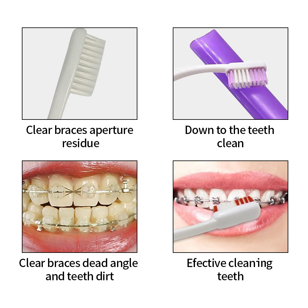 8 sztuk/zestaw zestaw szczotec – Teeth Whitening Brush recenzja i cena