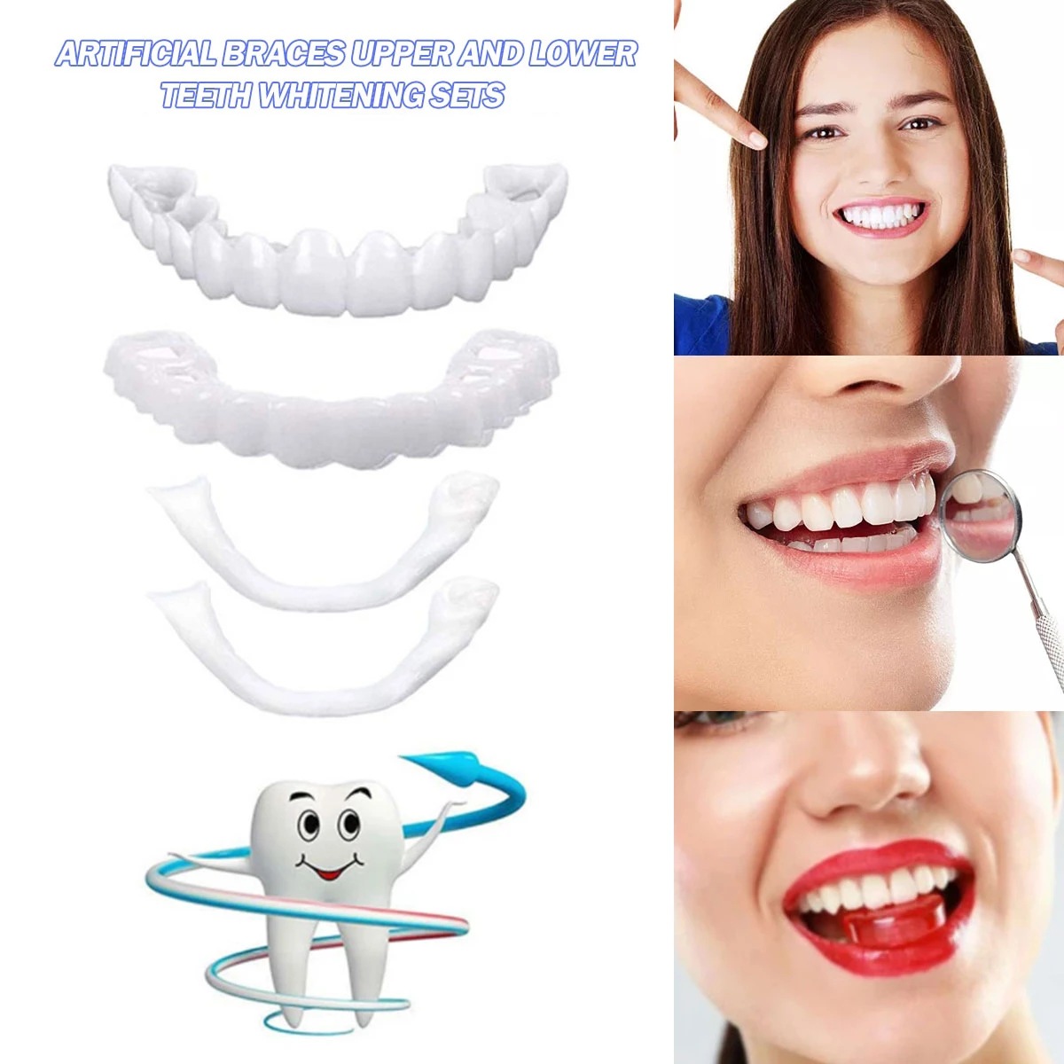 Nowe nakładki na zęby dla infl – Teeth Whitening Video recenzja i cena