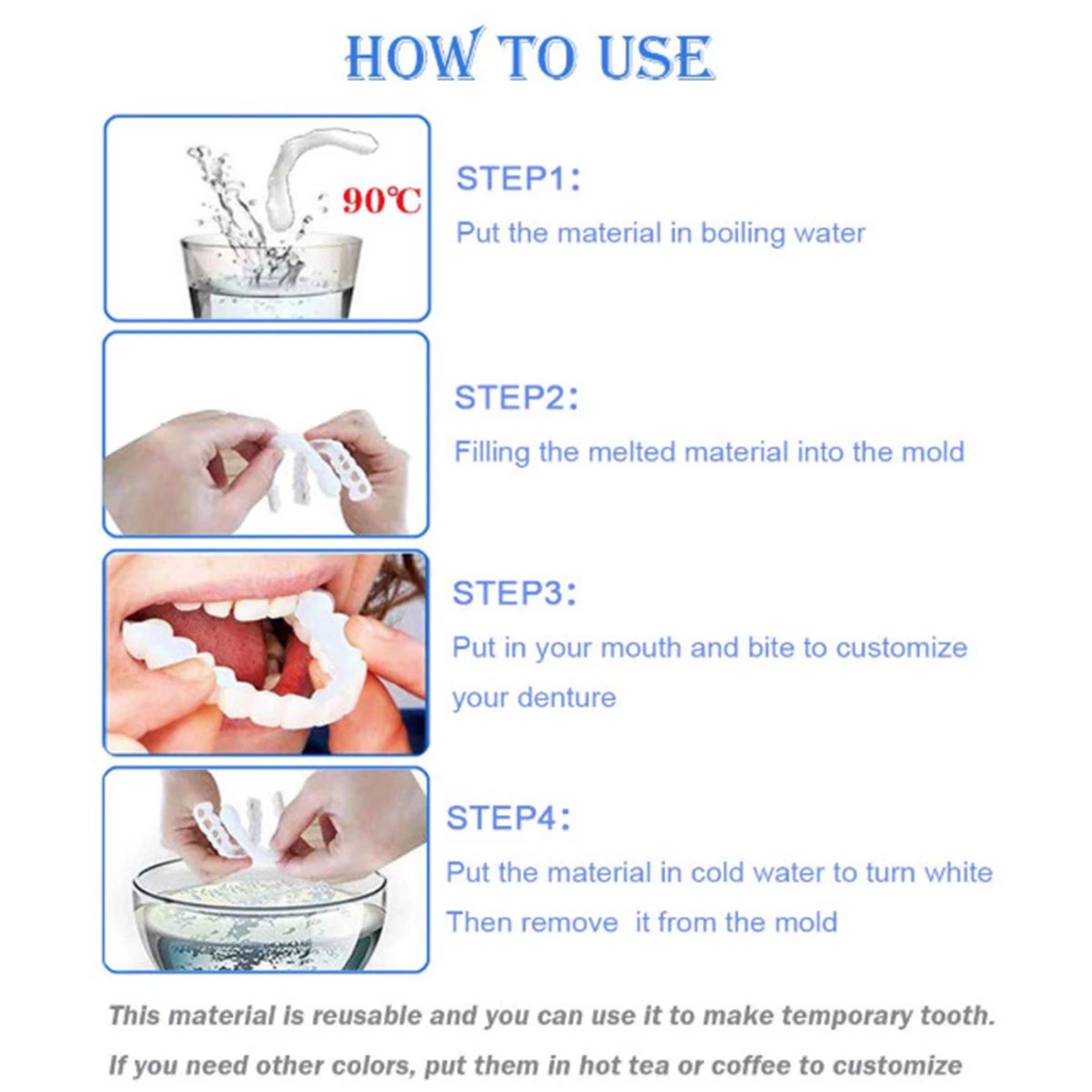 Nowe nakładki na zęby dla infl – Teeth Whitening Video recenzja i cena