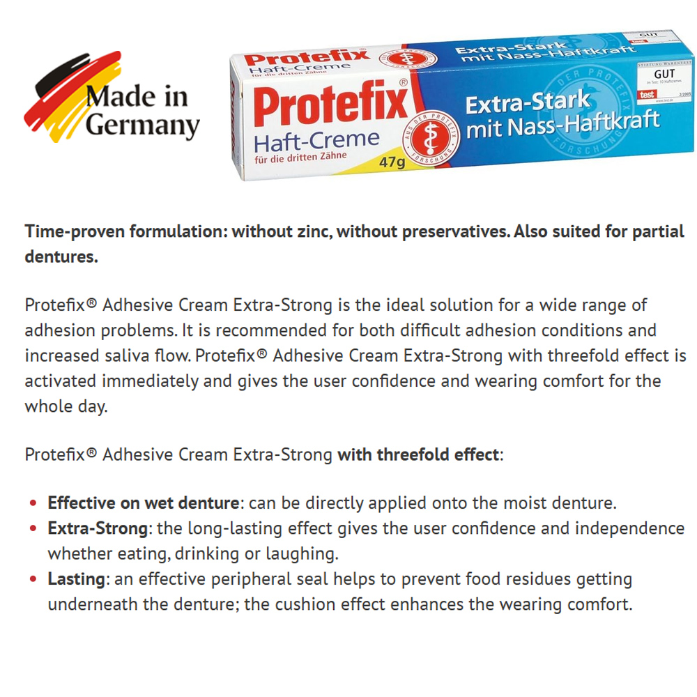 Protefix samoprzylepny krem do – Teeth Whitening Ingredients recenzja i cena