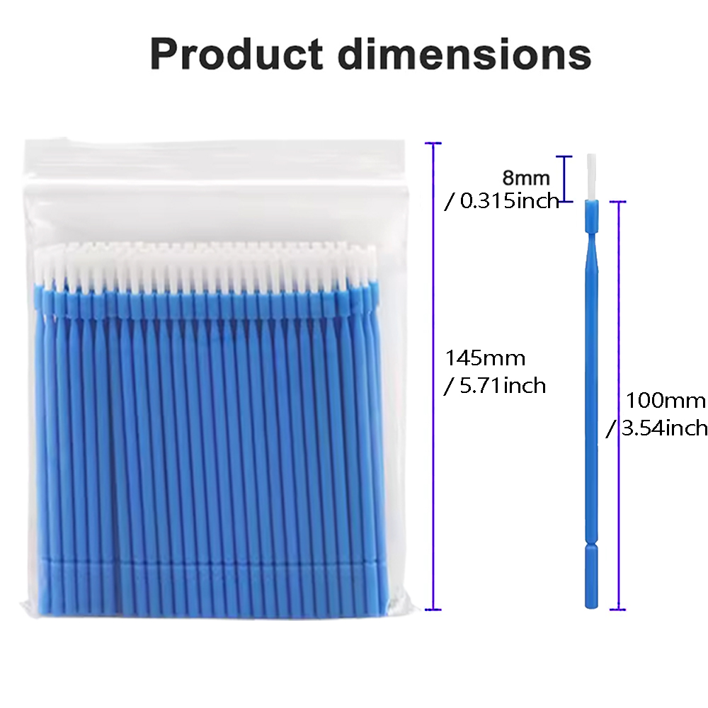 100 szt. Jednorazowe aplikator – Teeth Whitening Brush recenzja i cena