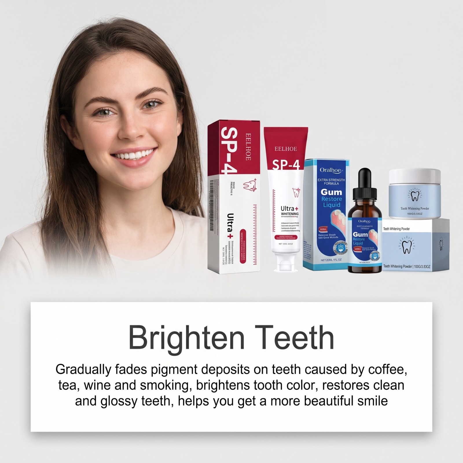 Zestaw do pielęgnacji jamy ust – Teeth Whitening With Peroxide recenzja i cena