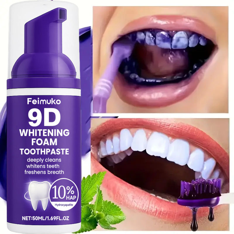 9D Fioletowa Pasta do Zębów w  – Teeth Whitening Naturally recenzja i cena