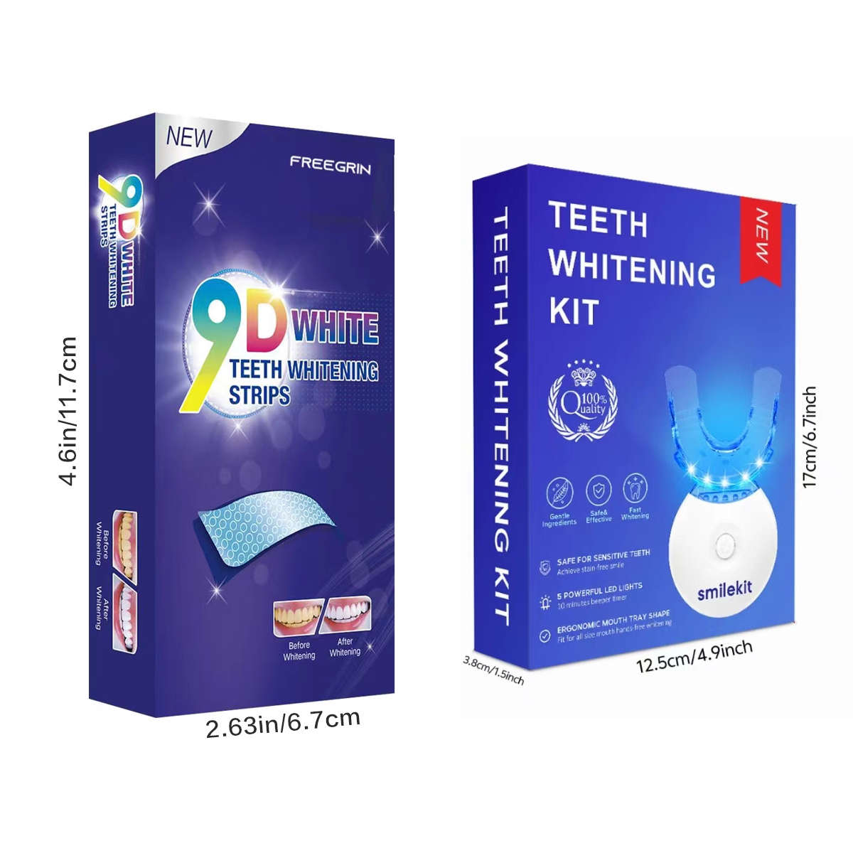Zestaw do wybielania zębów - w – Teeth Whitening Led Kit recenzja i cena