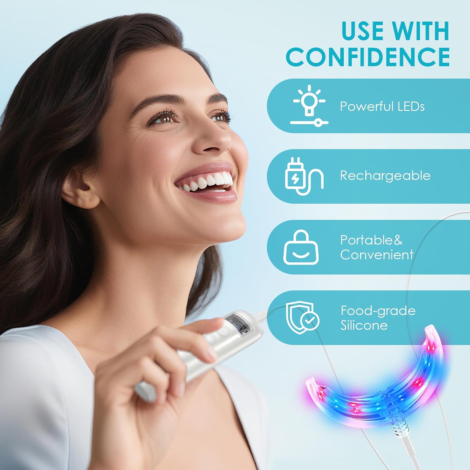 Akcelerator do wybielania zębó – Teeth Whitening Led Kit recenzja i cena