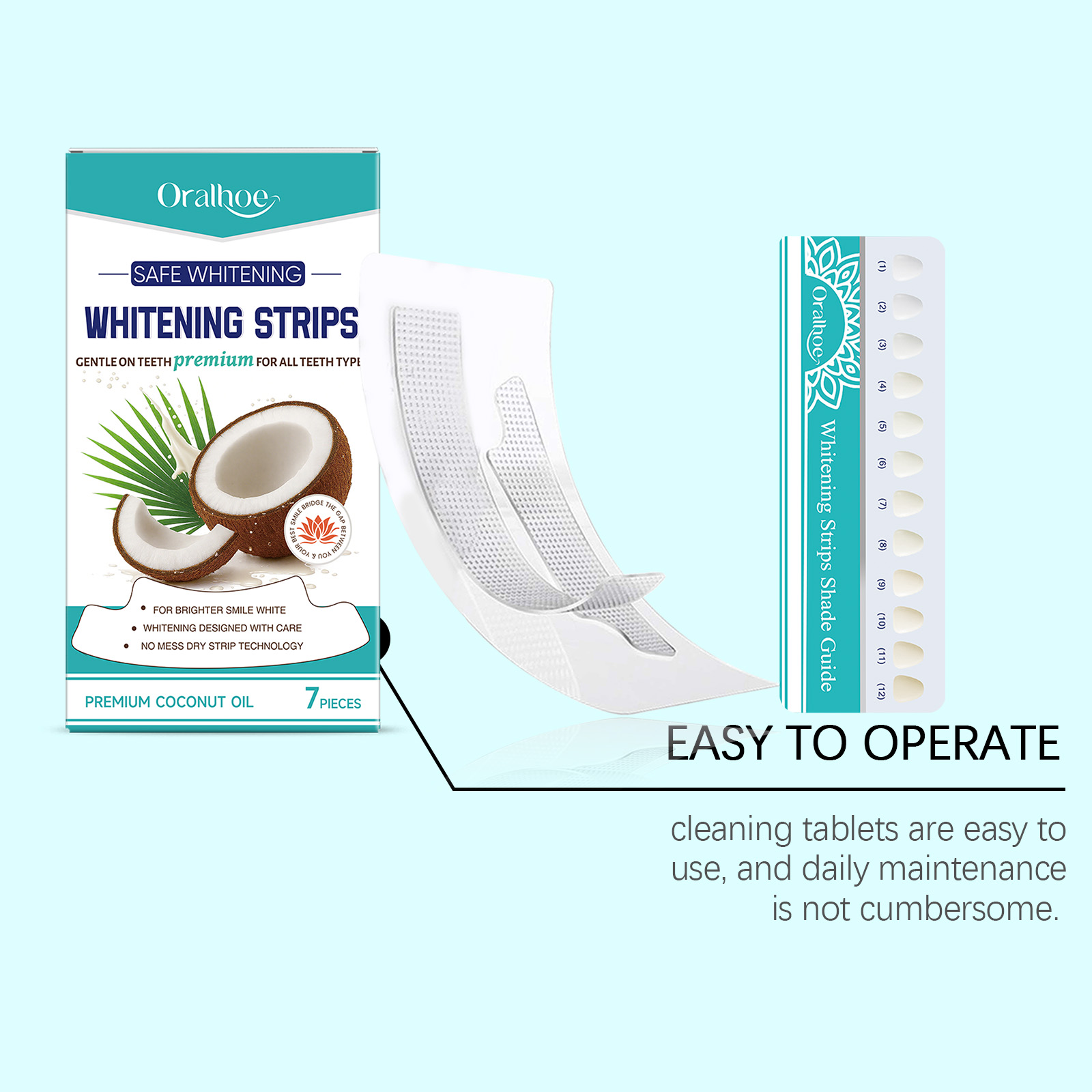 Paski do wybielania zębów z ol – Teeth Whitening With Coconut Oil recenzja i cena