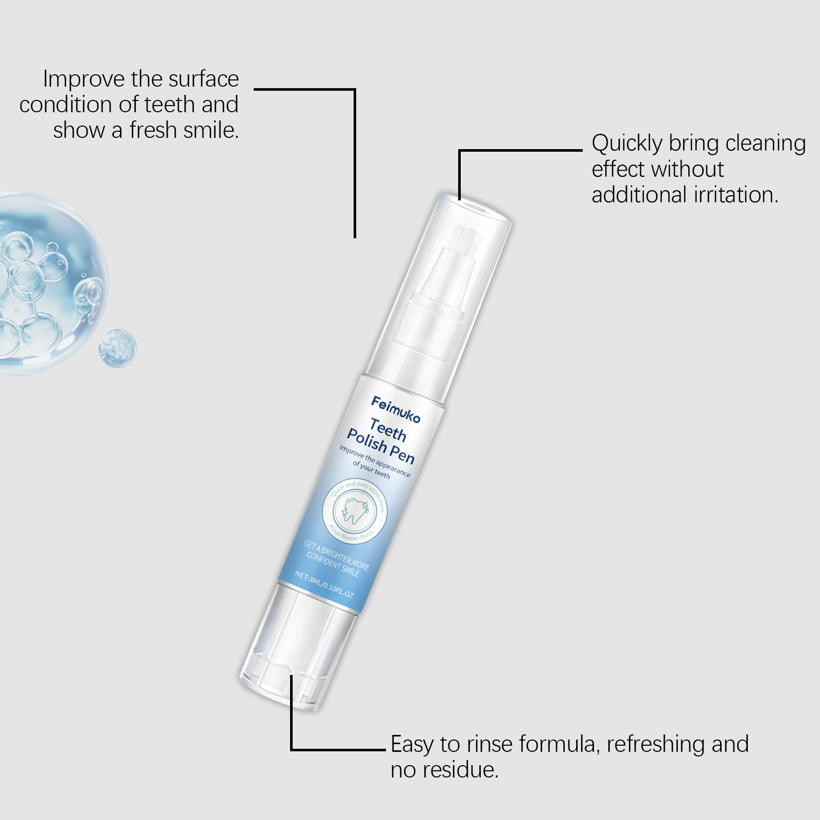 Farba do wybielania zębów, nat – Teeth Whitening Gel Pen recenzja i cena