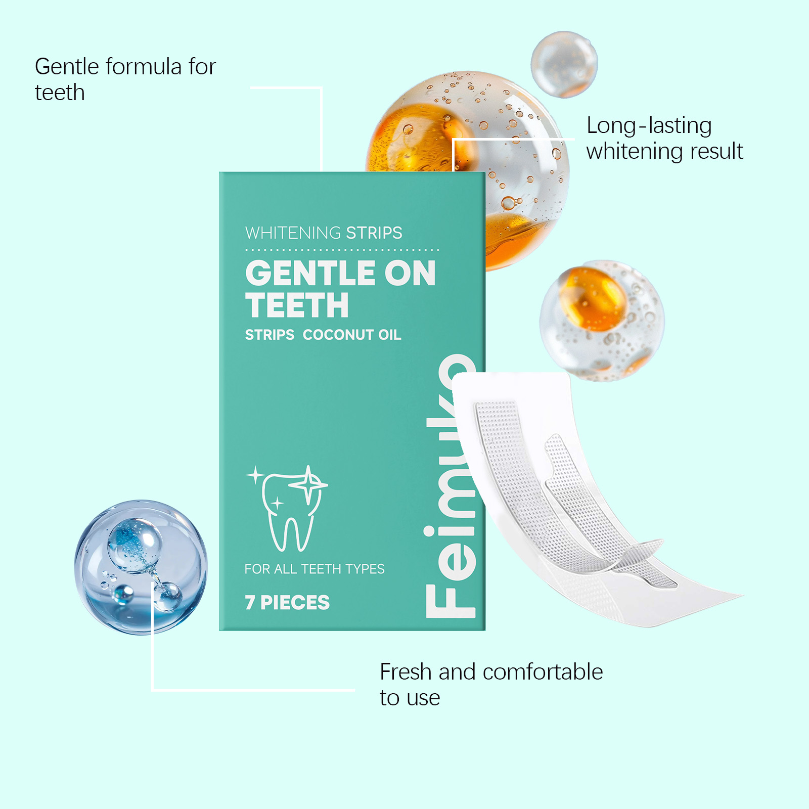 Paski wybielające z olejkiem k – Teeth Whitening With Coconut Oil recenzja i cena