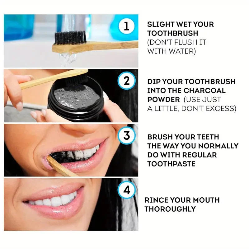Proszek wybielający do zębów,  – Teeth Whitening Ingredients recenzja i cena